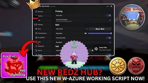 W-AZURE IS BACK!! Auto Fish, Auto Farm Event, Auto Fruit Rain, Fast Attack, Script Blox Fruits 2025!