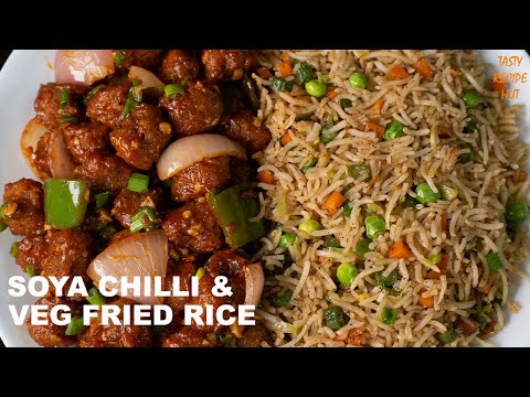Soya Chilli Veg Fried Rice Easy Quick Combo
