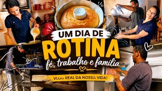 VOLTANDO COM A OBRA DA NOSSA CASA GRAÇAS A DEUS/NAO TÍNHAMOS CONDIÇÕES HOJE PODEMOS ESCOLHER 🙏