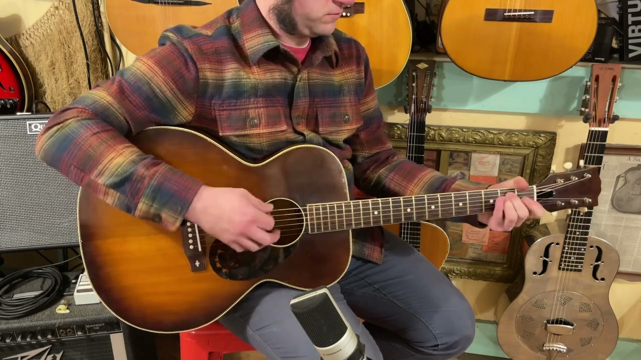 1960s Kay K6116 000-size guitar - YouTube