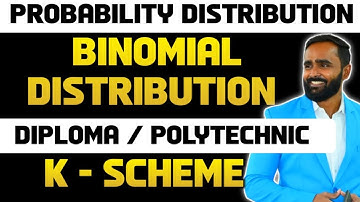PROBABILITY DISTRIBUTION | BINOMIAL DISTRIBUTION | DIPLOMA | PRADEEP GIRI SIR