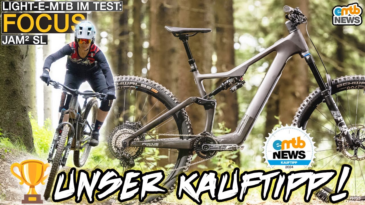 🏅FOCUS JAM² SL im Test: Light-E-MTB mit Fazua Ride 60 holt Kauftipp!
