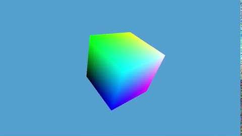 WebGPU Safari Demo Cube
