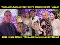 BERTABUR BINTANG RAFFI NAGITA HADIRI ACARA RESEPSI PERNIKAHAN MAHALINI RIZKY FEBIAN BRENG TMN2 ARTIS