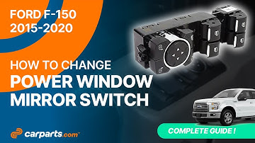 How to replace the Power Window Mirror Switch 2015-2020 Ford F-150 ⏫