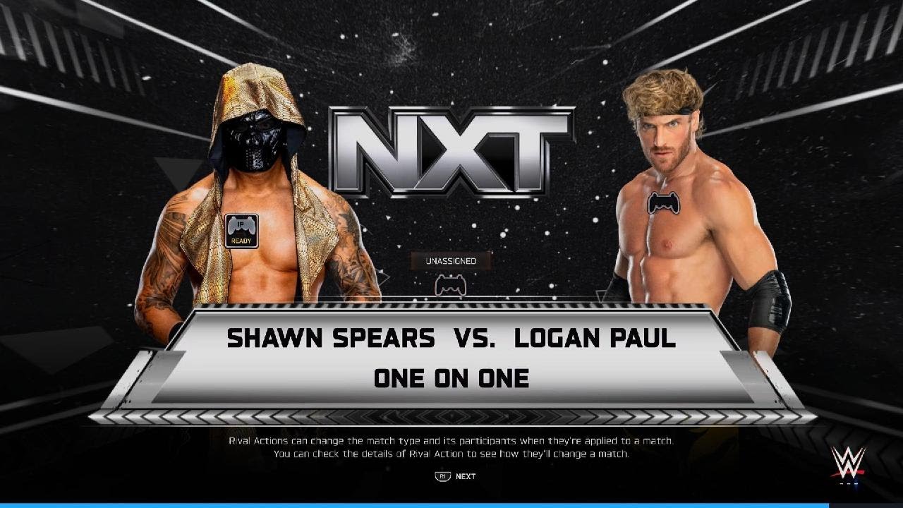 WWE 2K25:¿Es Shawn Spears un 10? (NXT)