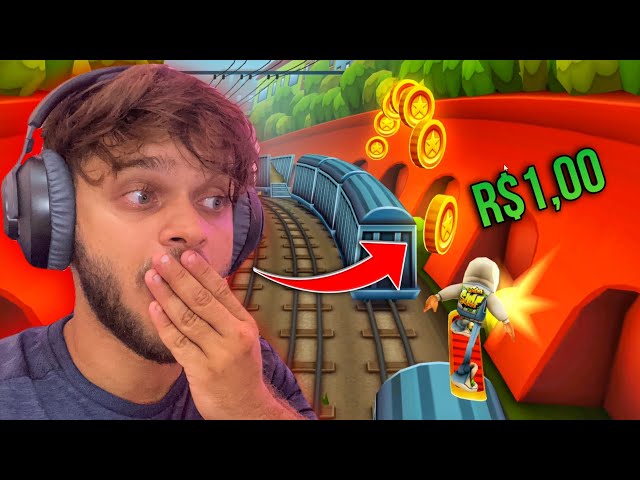 o novo jogo do subway surf para ganhar dinheiro é verdadeiro