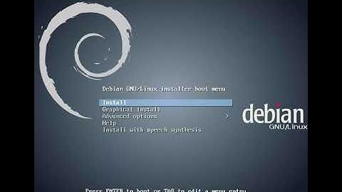 Install Linux debian 7 mode teks (CLI mode) Dengan Beberapa Perintah Command Line