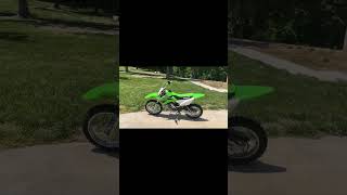 Cleanest KLX110? #klx #110cc #dirtbike #surron #talaria #pitbike #bikelife #ebike #clean 