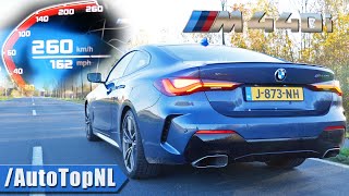 BMW M440i xDrive 0-260KMH ACCELERATION TOP SPEED & SOUND by AutoTopNL