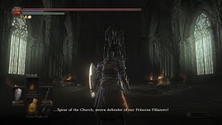 Dark Souls 3 The Ringed City - Halflight, Spear of the Church Boss Fight