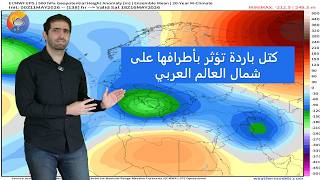 استمرار التقلبات الحرارية في المشرق الغربي وشمال غرب القارة الإفريقية وأمطار ببعض المناطق. screenshot 5