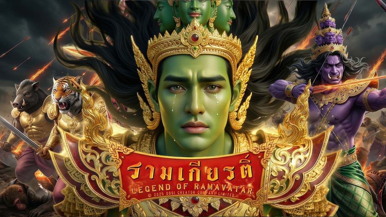 อวสานพญายักษ์ทศกัณฐ์ | รามเกียรติ์ ตอนที่ 25