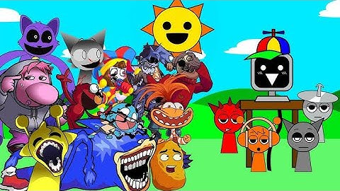 FNF Fun Time But - Everyone Sings it (Sprunki Fun Time but different characters sing) SESOAN 04