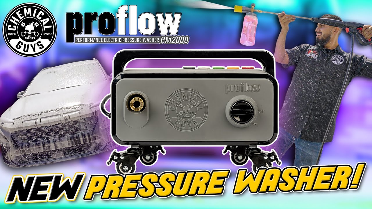 🌟NEW🌟 - It's Finally Here The Chemical Guys ProFlow PM2000 Performance Pressure  Washer! 😲💦 