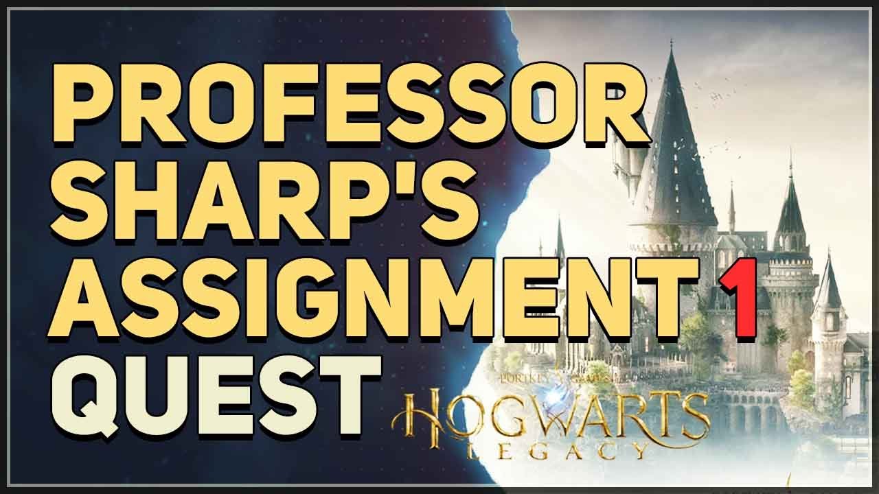 professor sharp's assignment one