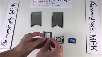 CF type I to PCMCIA adapter ( www.memorypack.com.tw )