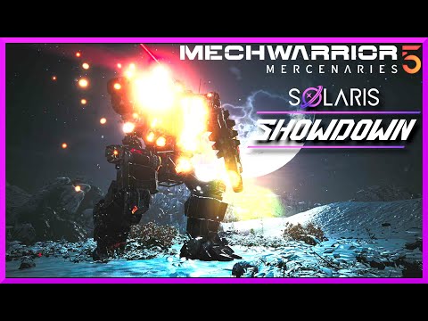 Видео: MechWarrior 5 Mercenaries. Solaris Showdown. Первая дуэль.