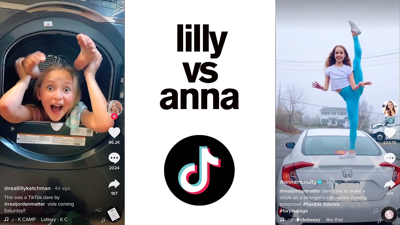 ⁣Who Will Go Viral On TikTok? **Lilly K vs Anna McNulty**