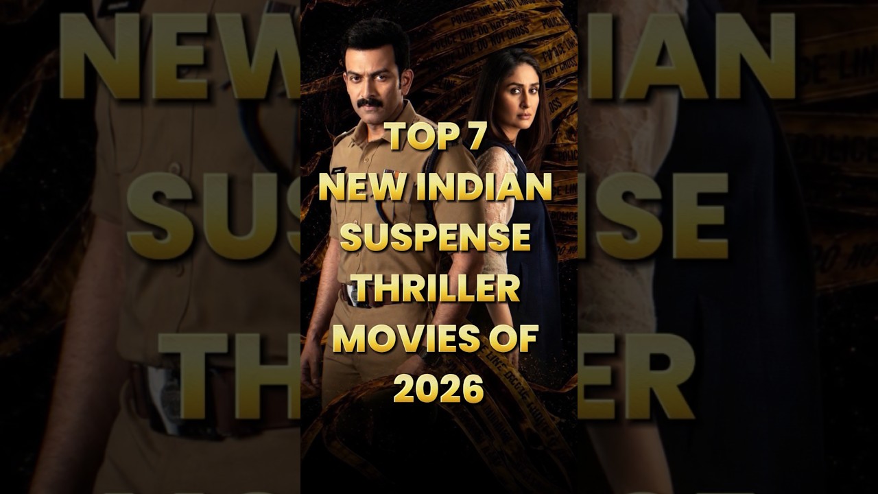 Top 7 New Indian Suspense Thriller Movies Of 2026 | Must-Watch Indian Thriller Films 🔥