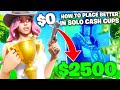 How To Make Money & Place Higher In Cash Cups! (Cash Cup End Games)