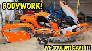 Rebuilding A Wrecked 2014 Dodge Viper TA 'TIME ATTACK' PART 10