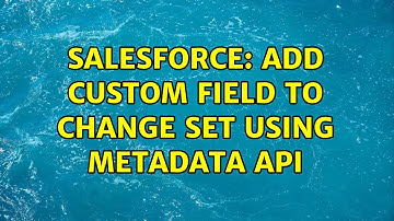 Salesforce: Add custom field to change set using Metadata API