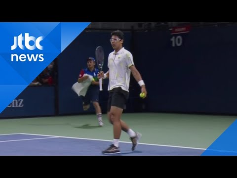 정현, &amp;#39;2014 US오픈 챔피언&amp;#39; 칠리치 꺾고 ATP 투어 8강