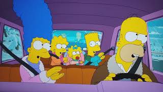 Los Simpson En Español-Cantan El Baby Sharkhomer Quiere Que La Pongan En Su Funeral