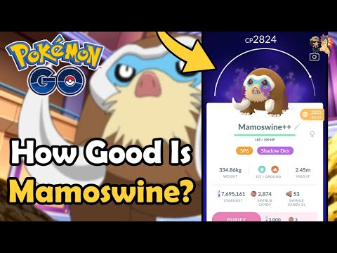 How Good Is Mamoswine With High Horsepower In Pokémon GO? 