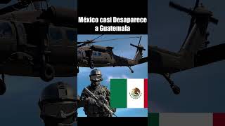 México casi desaparece a Guatemala #historia #militar #countryballs