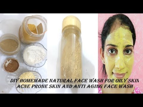 Homemade Natural Face Wash for Acne | Pigmentation Face Wash | DIY Skin Lightening Face Wash at Home