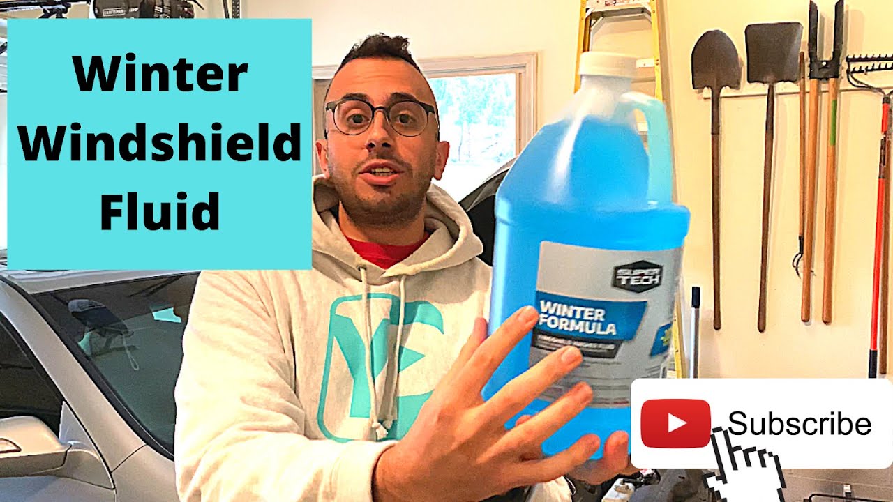 Winter windscreen washer fluid