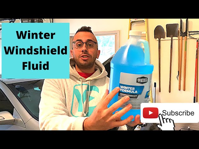 Winter Windshield Wiper Fluid, Is It Needed? 