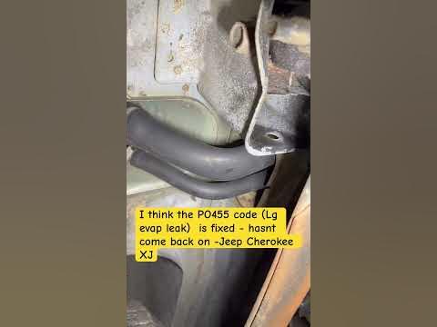 Large Evap Leak PO455 appears to be fixed - Jeep cherokee XJ - YouTube
