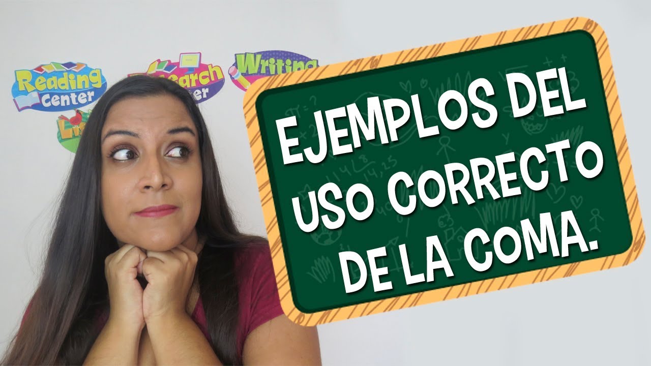 Aprende en Inglés Ejemplos y Usos correctos de la coma. YouTube