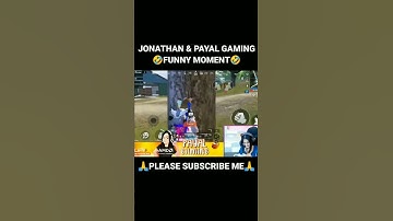 😝 @JONATHANGAMINGYT & @PAYALGAMING FUNNY MOMENT 😂 #jonathangaming #payalgaming #bgmi #shorts