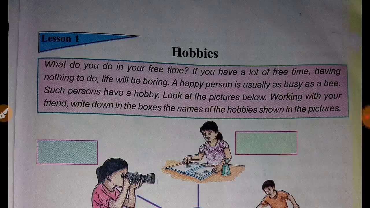 NCERT Class 7 English Chapter 1 Hobbies Explanation In Assamese Ncert class 7 english chapter 1 hobbies explanation in assamese