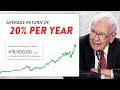 Warren Buffett: How To Achieve A 20% Return Per Year