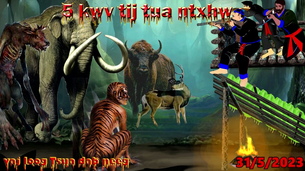 5 kwv tij raws tua ntxhw muaj dab txaus ntshai heev li