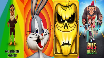 Subway surfers vs looney tunes dash vs zombie run vs bus rush || iPad iOS Gameplay HD IP PLAYGAME