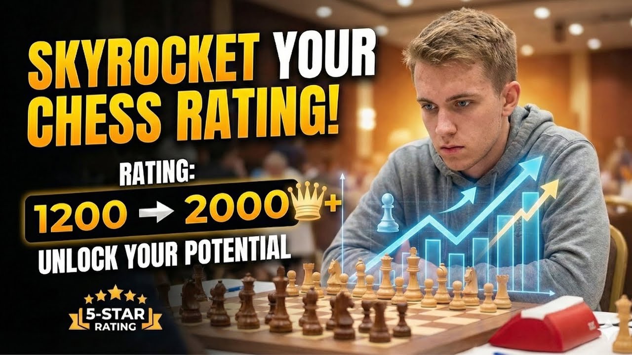 Rapid Chess Rating Climb: Winning with Simple Strategy - YouTube