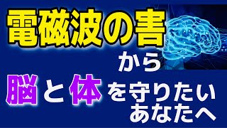 電磁波の害から脳と体を守りたいあなたへ