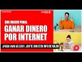 【 GANAR DINERO Por Internet 】Estrategia Real para Vivir de Youtube y Otros Medios Digitales.