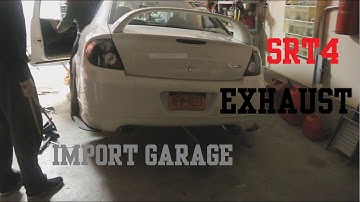 SRT4 Neon Exhaust Install!