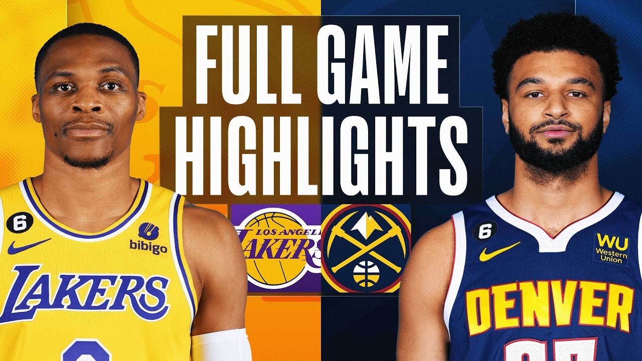 Points and Highlights: Denver Nuggets 113-111 Los Angeles Lakers in NBA  2023