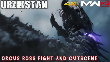 MODERN WARFARE 3 ZOMBIES: Orcus Boss Fight Solo and Ending Cutscene (4K)