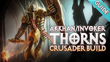 Diablo 3 - Crusader Akkhan/Invoker Thorns Build (GR 85/90) - PWilhelm HD