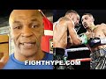 MIKE TYSON REACTS TO TEOFIMO LOPEZ BEATING LOMACHENKO: "LOPEZ IS THE MAN TO BEAT..BROOKLYN CHAMPION"