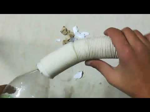 كيف تصنع مكنسه كهربائيه بطريه بسيطه